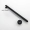 Kibi Circular 16 Wall Mounted Shower Arm - Matte Black SA1601MB - alternate 2
